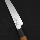 Petty VG-10 Damast Schwarzer Ishime Griff 135mm-[Musashi]-[Japan-Küchenmesser]