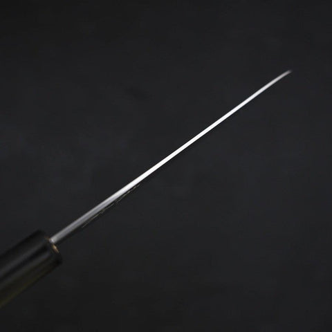 Petty VG-10 Damast Schwarzer Ishime Griff 135mm-[Musashi]-[Japan-Küchenmesser]