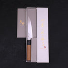 Petty VG-10 Damast Schwarzer Ishime Griff 135mm-[Musashi]-[Japan-Küchenmesser]