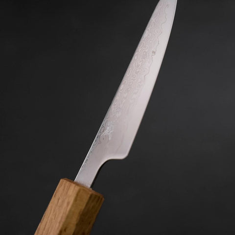 Petty VG-10 Damast Yaki Urushi Griff 85mm-[Musashi]-[Japan-Küchenmesser]