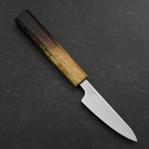 Petty VG-10 Damast Yaki Urushi Griff 85mm-[Musashi]-[Japan-Küchenmesser]