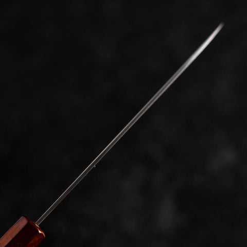 Petty VG-10 Damast Yamanaka Roter Urushi Griff 135mm-[Musashi]-[Japan-Küchenmesser]