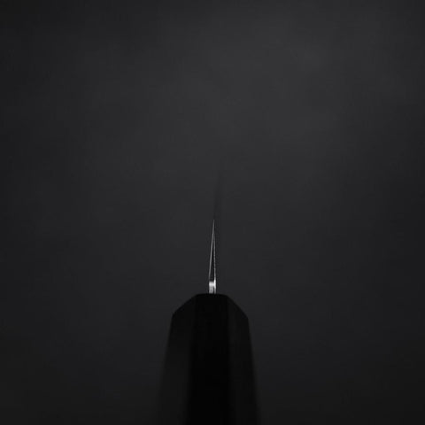 Petty VG-10 Poliert Damast Ebenholz Griff 115mm-[Musashi]-[Japan-Küchenmesser]