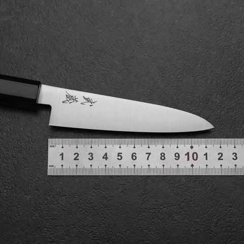 Petty VG-10 Poliert Damast Ebenholz Griff 115mm-[Musashi]-[Japan-Küchenmesser]
