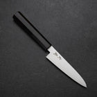 Petty VG-10 Poliert Damast Ebenholz Griff 115mm-[Musashi]-[Japan-Küchenmesser]