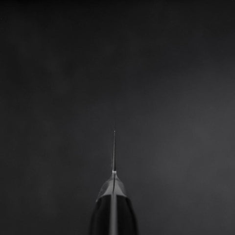 Petty VG-10 Poliert Schwarzer Westlicher Griff 150mm-[Musashi]-[Japan-Küchenmesser]