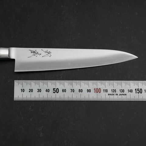 Petty VG-10 Polished Black Western Handle 150mm (5.9”)-[Musashi]-[Japan-Küchenmesser]
