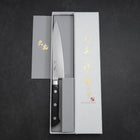 Petty VG-10 Polished Black Western Handle 150mm (5.9”)-[Musashi]-[Japan-Küchenmesser]