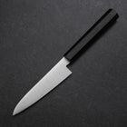 Petty VG-10 Polished Ebony Handle 115mm-[Musashi]-[Japanese-Kitchen-Knives]