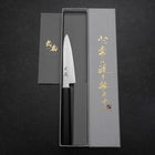 Petty VG-10 Polished Ebony Handle 115mm-[Musashi]-[Japanese-Kitchen-Knives]