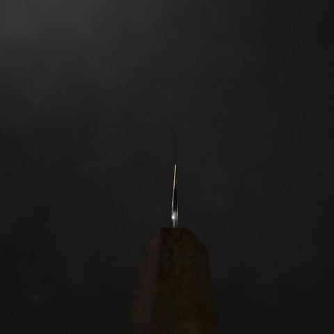 Petty VG-10 Tsuchime Damast Eschenholz Griff 150mm-[Musashi]-[Japan-Küchenmesser]