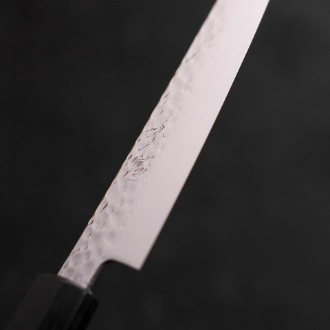 Petty VG-10 Tsuchime Damast Walnussholz Griff 150mm-[Musashi]-[Japan-Küchenmesser]