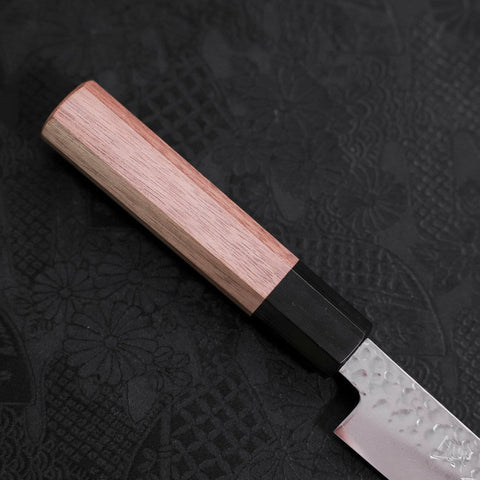 Petty VG-10 Tsuchime Damast Walnussholz Griff 150mm-[Musashi]-[Japan-Küchenmesser]