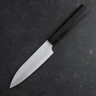 Petty VG-10 Tsuchime Runder Ebenholz Griff 120mm-[Musashi]-[Japan-Küchenmesser]