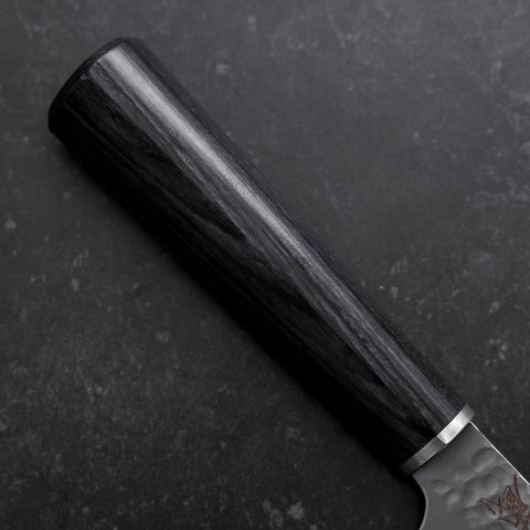 Petty VG-10 Tsuchime Runder Lila Griff 120mm-[Musashi]-[Japan-Küchenmesser]