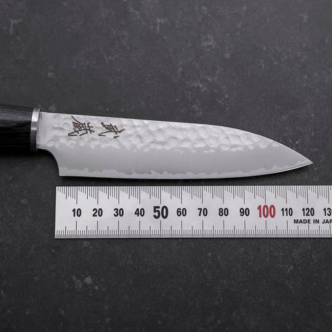 Petty VG-10 Tsuchime Runder Lila Griff 120mm-[Musashi]-[Japan-Küchenmesser]