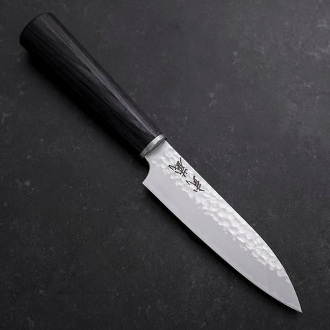 Petty VG-10 Tsuchime Runder Lila Griff 120mm-[Musashi]-[Japan-Küchenmesser]