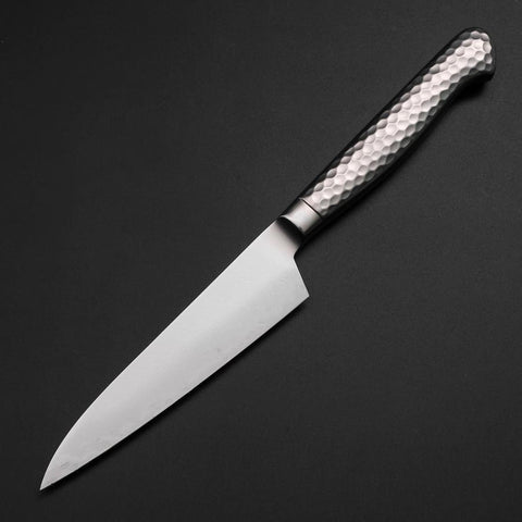 Petty VG-5 Damast Westlicher Griff 120mm-[Musashi]-[Japan-Küchenmesser]