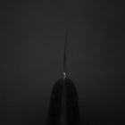 Petty VG-5 Tsuchime Schwarzer Marmor Griff 120mm-[Musashi]-[Japan-Küchenmesser]