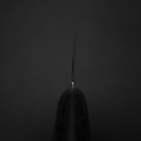 Petty VG-5 Tsuchime Schwarzer Marmor Griff 120mm-[Musashi]-[Japan-Küchenmesser]