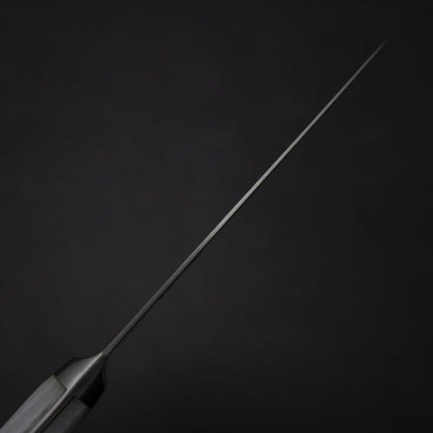 Petty VG-5 Tsuchime Weißer Marmor Griff 120mm-[Musashi]-[Japan-Küchenmesser]