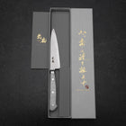 Petty VG-5 Tsuchime White Marble Handle 120mm-[Musashi]-[Japanese-Kitchen-Knives]