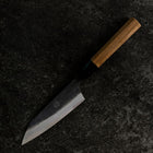 Petty White Steel #1 Kurouchi Buffalo Walnut Handle 130mm (5.1”)-[Musashi]-[Japan-Küchenmesser]
