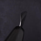 Petty White Steel #1 Poliert Büffelhorn und Magnolienholz Griff 135mm-[Musashi]-[Japan-Küchenmesser]