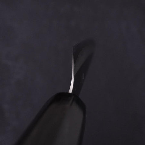 Petty White Steel #1 Poliert Büffelhorn und Magnolienholz Griff 135mm-[Musashi]-[Japan-Küchenmesser]