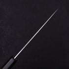 Petty White Steel #1 Poliert Büffelhorn und Magnolienholz Griff 135mm-[Musashi]-[Japan-Küchenmesser]