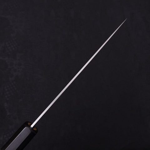 Petty White Steel #1 Poliert Büffelhorn und Magnolienholz Griff 135mm-[Musashi]-[Japan-Küchenmesser]