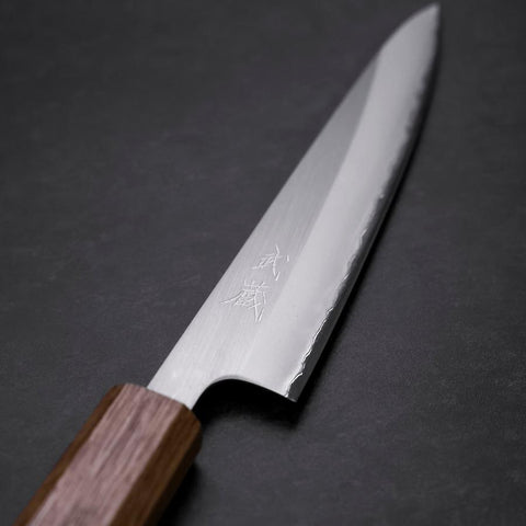 Petty White Steel #1 Poliert Yaki Urushi Griff 150mm-[Musashi]-[Japan-Küchenmesser]
