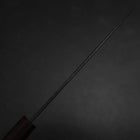 Petty White Steel #2 Kurouchi Zelkove Griff 150mm-[Musashi]-[Japan-Küchenmesser]