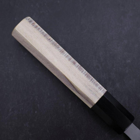 Petty White Steel #1 Poliert Büffelhorn und Magnolienholz Griff 150mm-[Musashi]-[Japan-Küchenmesser]