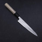 Petty White Steel #1 Poliert Büffelhorn und Magnolienholz Griff 150mm-[Musashi]-[Japan-Küchenmesser]