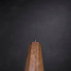 Petty White Steel #1 Poliert Eichenholz Griff 150mm-[Musashi]-[Japan-Küchenmesser]