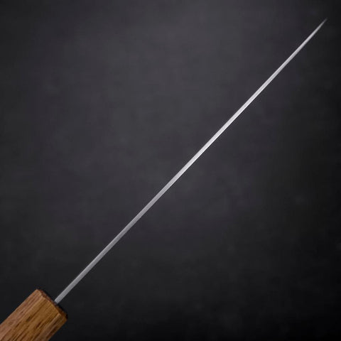 Petty White Steel #1 Poliert Eichenholz Griff 150mm-[Musashi]-[Japan-Küchenmesser]