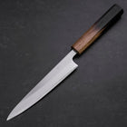 Petty White Steel #1 Poliert Yaki Urushi Griff 150mm-[Musashi]-[Japan-Küchenmesser]
