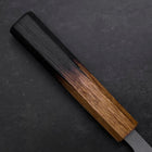 Petty White Steel #1 Poliert Yaki Urushi Griff 150mm-[Musashi]-[Japan-Küchenmesser]