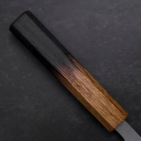 Petty White Steel #1 Poliert Yaki Urushi Griff 150mm-[Musashi]-[Japan-Küchenmesser]