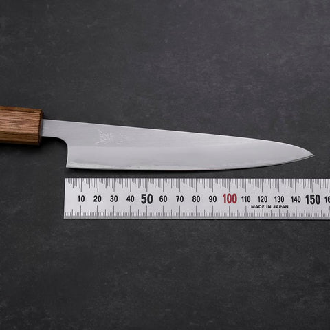Petty White Steel #1 Poliert Yaki Urushi Griff 150mm-[Musashi]-[Japan-Küchenmesser]