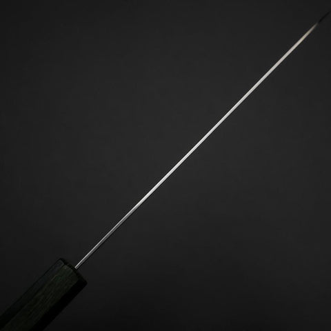 Petty ZA-18 Damast Grüner Urushi Griff 150mm-[Musashi]-[Japan-Küchenmesser]