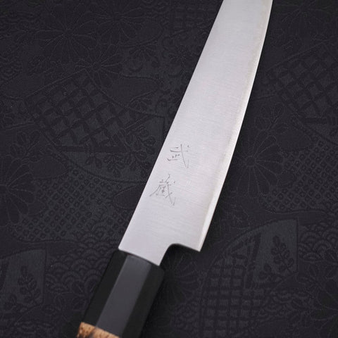 Petty ZDP-189 Poliert Büffelhorn und Kastanienholz Griff 150mm-[Musashi]-[Japan-Küchenmesser]
