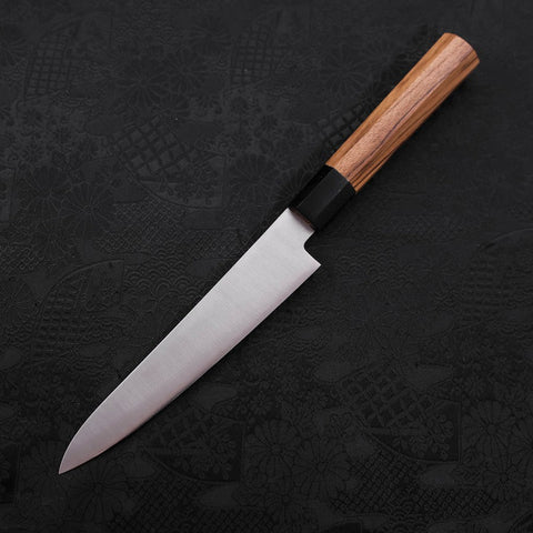 Petty ZDP-189 Poliert Büffelhorn und Magnolienholz Griff 150mm-[Musashi]-[Japan-Küchenmesser]