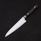 Petty knife AUS-8 Polished Western Green Handle 120mm-[Musashi]-[Japanese-Kitchen-Knives]