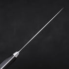 Petty knife AUS-8 Polished Western Green Handle 120mm-[Musashi]-[Japanese-Kitchen-Knives]