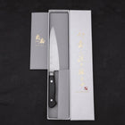 Petty knife AUS-8 Polished Western Green Handle 120mm-[Musashi]-[Japanese-Kitchen-Knives]