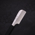 Rasierer/Kamisori Blue Steel #2 Suminagashi Cord Griff 50mm-[Musashi]-[Japan-Küchenmesser]