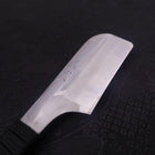 Rasierer/Kamisori Blue Steel #2 Suminagashi Cord Griff 50mm-[Musashi]-[Japan-Küchenmesser]