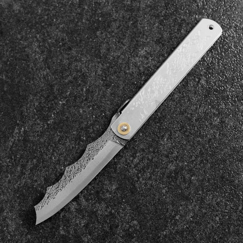 Ryubu-Drache Higonokami Aogami 120mm-[Musashi]-[Japan-Küchenmesser]